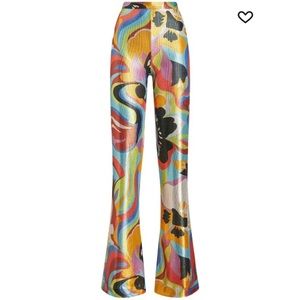 ETRO Jacquard Flared Pant